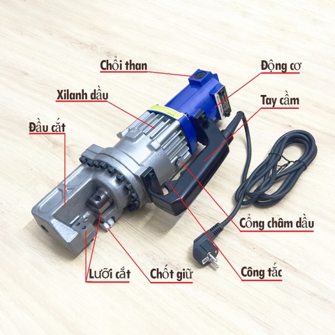 Máy cắt sắt thủy lực RC-20