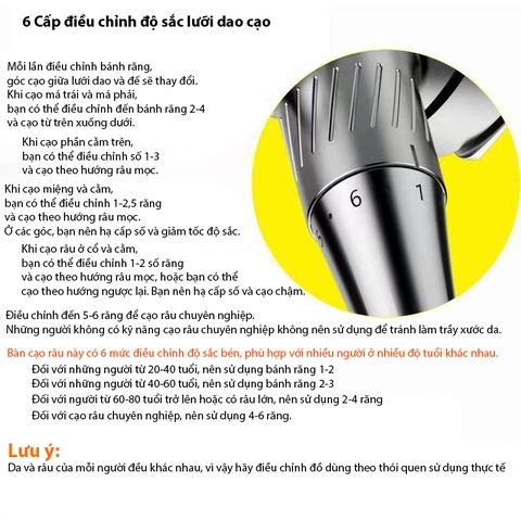 Dao cạo râu lưỡi lam Mingshi 2000SA