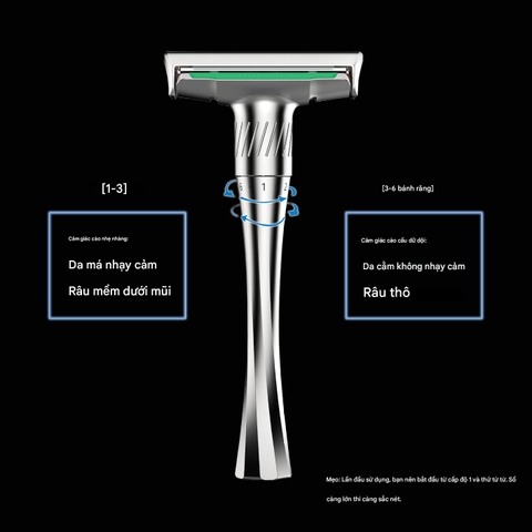 Dao cạo râu lưỡi lam Mingshi 2000SA