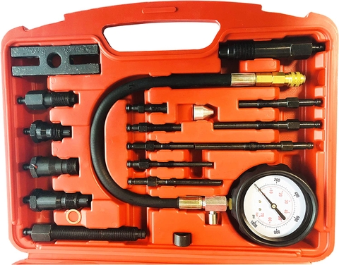 Đồng hồ đo áp suất động cơ dầu, dụng cụ đo áp suất động cơ diesel TU -15B