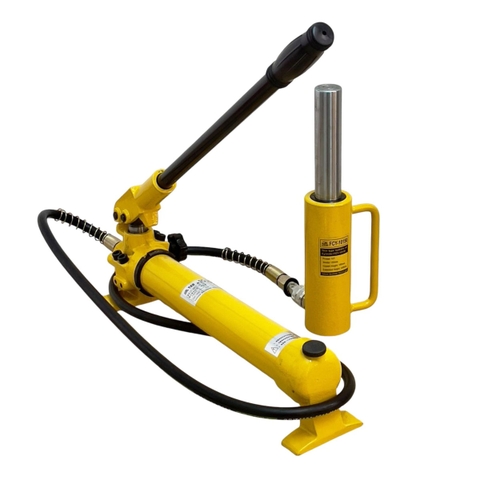 kích thủy lực 10 tấn 150mm FCY-10150 + bơm thủy lực CP-700