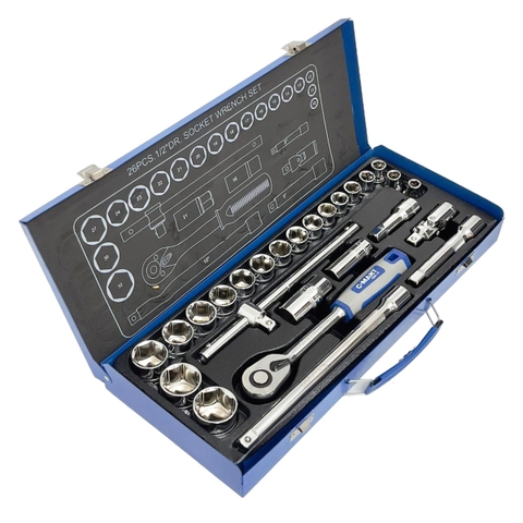 Bộ tuýp lục giác 26 chi tiết hệ 1/2