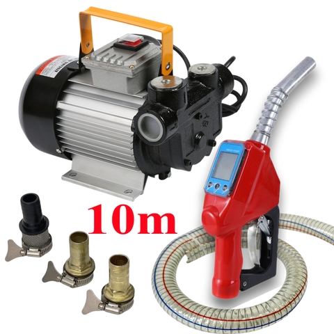 Bơm YB-60 kèm + 10m ống + cò bơm có đồng hồ WG03
