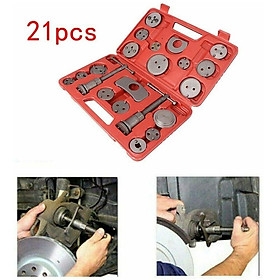Bộ cảo ép thắng đĩa 2 chiều THUẬN NGHỊCH, bộ vam ép piston phanh 21 chi tiết chất lượng cao