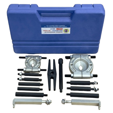 Cảo bạc đạn, vòng vi cỡ lớn 14 chi tiết với 2 đĩa cảo 30-50(mm) và 50-70(mm) C-mart S0017