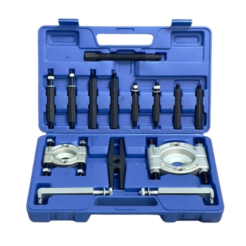 Cảo bạc đạn, vòng vi cỡ lớn 14 chi tiết với 2 đĩa cảo 30-50(mm) và 50-70(mm) C-mart S0017
