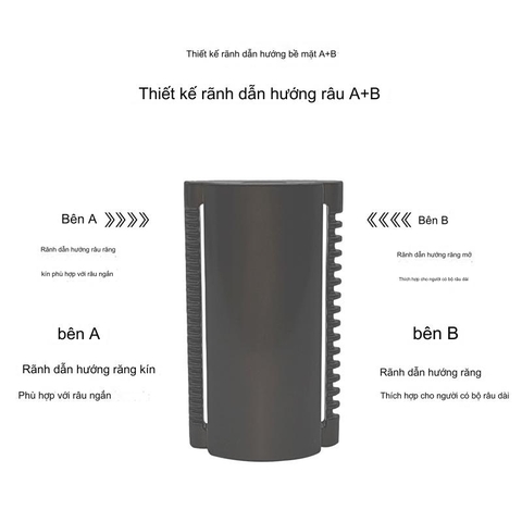 Dao cạo râu cổ điển Ming shi KF001 Luxury
