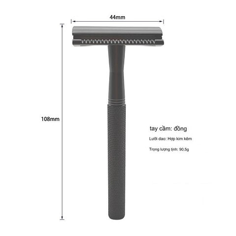 Dao cạo râu cổ điển Ming shi KF001 Luxury