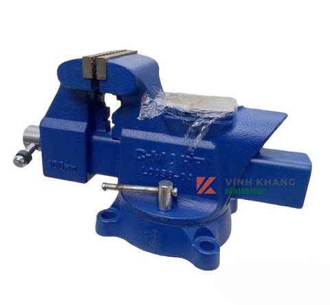 Ê tô nguội cơ khí 4 inch C-mart CL0058-4 Miệng mở tối đa 150mm, hàm rộng 100mm