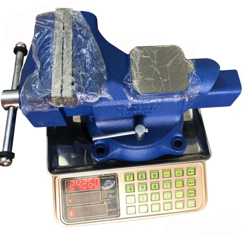Ê tô cơ khí  bàn nguội 6 inch C-mart CL0058-6 mở tối da 150mm (nặng 24kg)