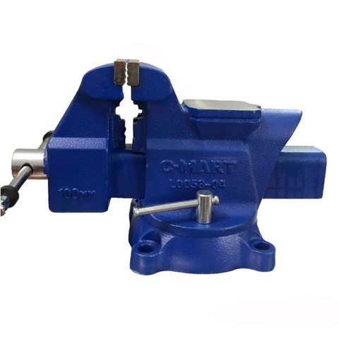 Ê tô cơ khí  bàn nguội 6 inch C-mart CL0058-6 mở tối da 150mm (nặng 24kg)