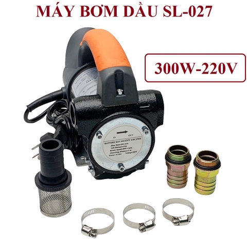 Máy bơm dầu SOULI, bơm nhớt, diezel , thủy lực , mini 220v, motor lõi đồng lưu lượng 40L/phút