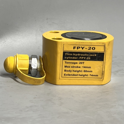 Kích thủy lực thân mỏng FPY tải trọng 5 -200 tons