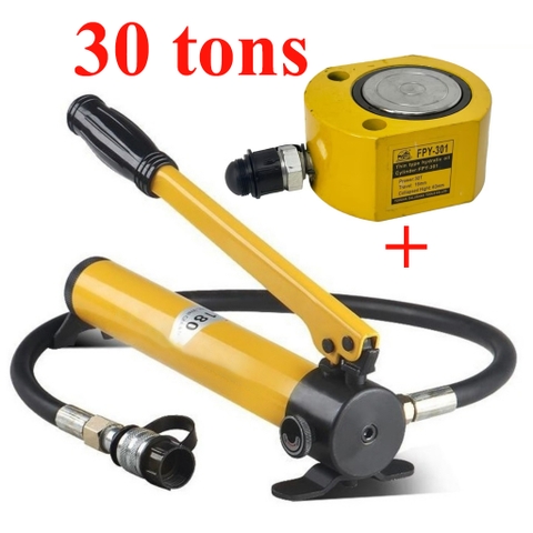 kích thủy lực thân mỏng 30 tấn FPY-301 kèm bơm CP-180