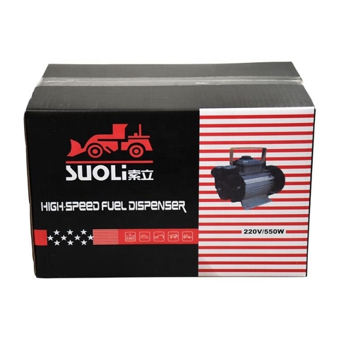 Máy bơm dầu diesel điện 220V Suoli SL-010 lưu lượng 60 lít