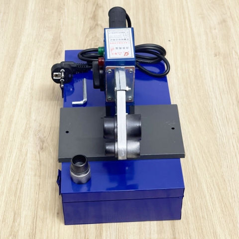 Máy hàn nhiệt ống nhựa CHAO JIE 700W, đầu hàn 20-32mm, máy hàn ống PPR chỉnh nhiệt