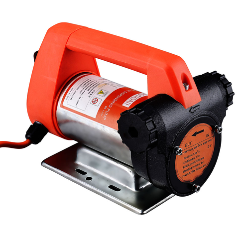 Máy bơm dầu SL-012-24V + 10m ống nhựa lõi thép phi 25mm+Cò bơm nhôm
