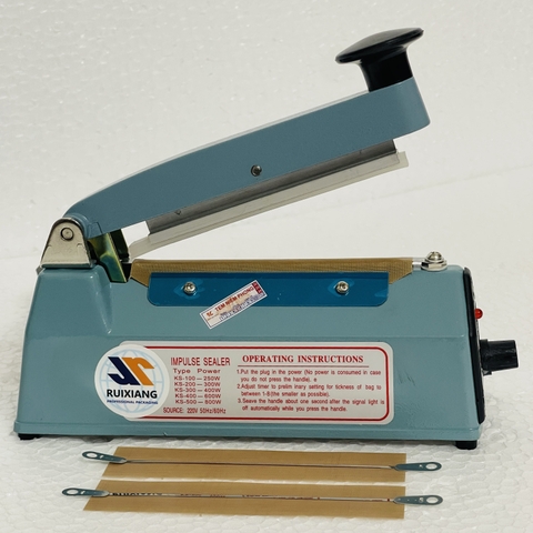 Máy hàn miệng túi Ratunpack KS-100 đường hàn dài 10cm