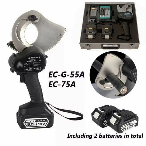 Máy cắt cáp điện dùng pin TOT EC-G-55A
