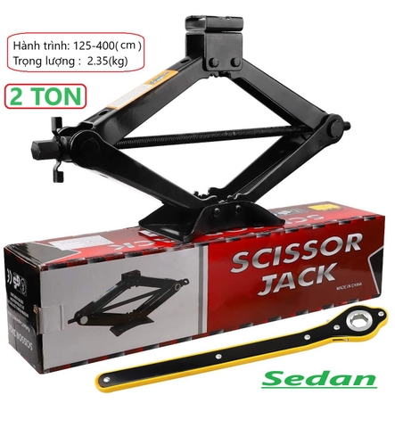 Kích gầm ô tô 2 tấn, kích chữ A