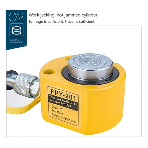 Kích 1 chiều thủy lực mỏng FPY-201