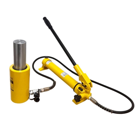 Bộ kích thủy lực 30 tấn hành trình 150mm FCY-30150 kèm + Bơm tay thủy lực CP-700