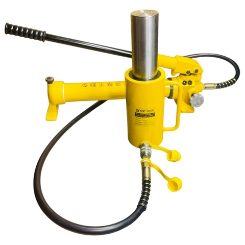 Bộ kích thủy lực 30 tấn hành trình 150mm FCY-30150 kèm + Bơm tay thủy lực CP-700