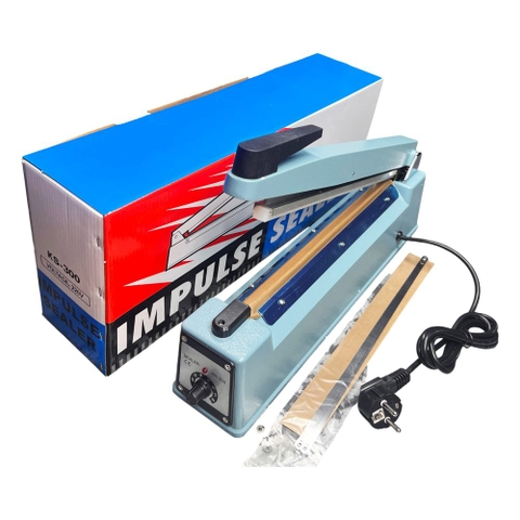 8mm may han mieng túi dập tay Vinh Khang KS-300 vỏ thép, biến áp dây đồng