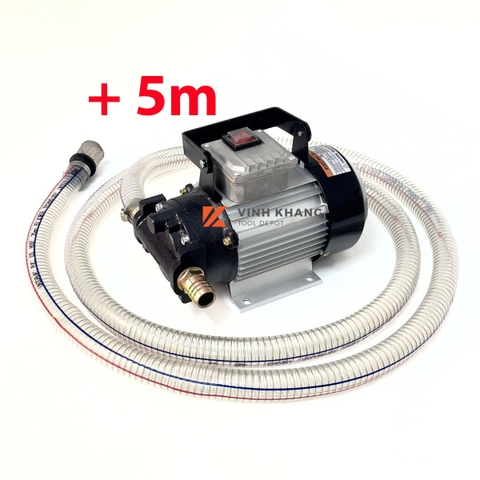 Máy bơm nhớt Suoli SL-13 điện 220V 550W + 5m ống