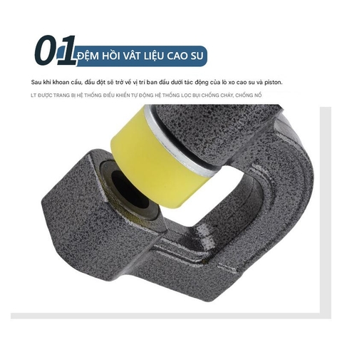 Máy đột lỗ máng cáp sài Pin CM-32