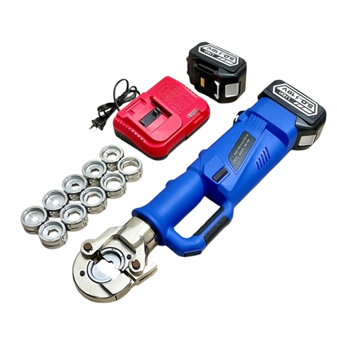 Máy ép cos chạy pin TOT BS-300, ép cote thủy lực 6 tấn