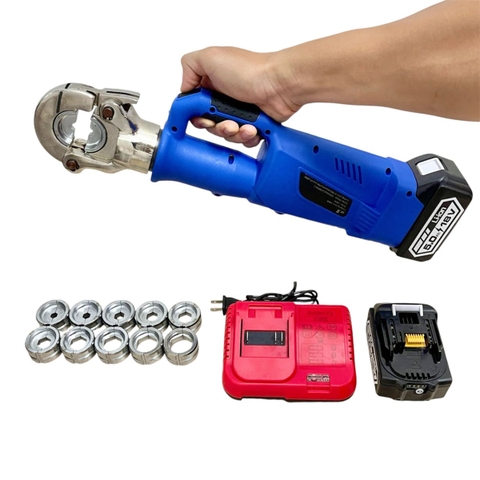 Máy ép cos chạy pin TOT BS-300, ép cote thủy lực 6 tấn