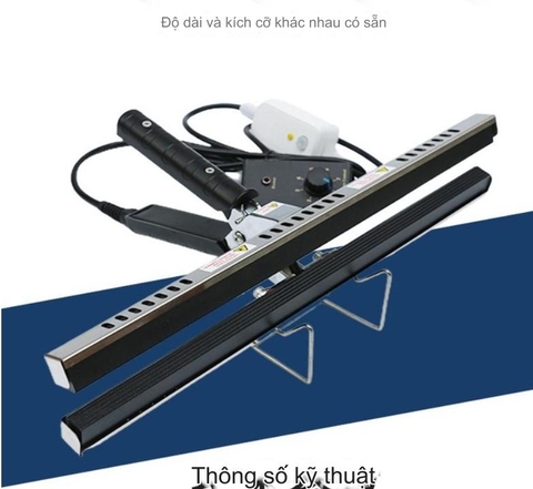 Máy hàn miệng túi dang kẹp Ruixiang DHS-200, DHS-300, DHS-400 mép hàn rộng 13mm