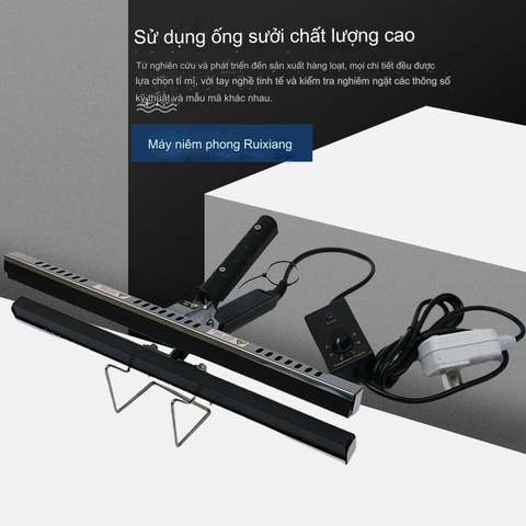Máy hàn miệng túi dang kẹp Ruixiang DHS-200, DHS-300, DHS-400 mép hàn rộng 13mm