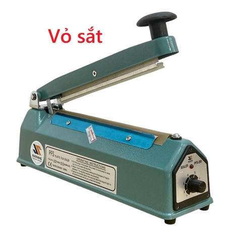 Máy hàn miệng túi dập tay PFS-200 300 400 Chenhe - Vỏ thép cao cấp; máy cơ bền bỉ