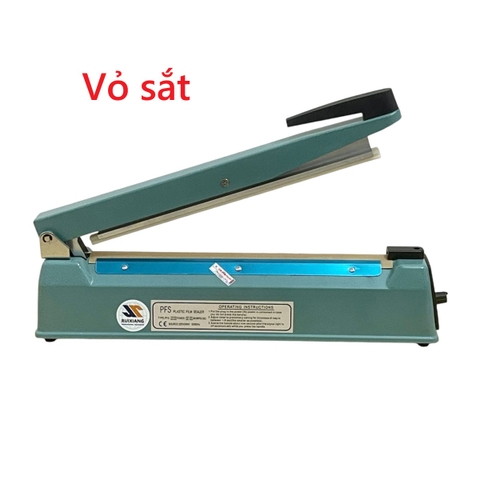 Máy hàn miệng túi dập tay PFS-200 300 400 Chenhe - Vỏ thép cao cấp; máy cơ bền bỉ