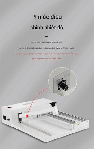 Máy Hàn Cắt Màng Co Đa Năng SKA450 – Đóng Gói Sản Phẩm Chuyên Nghiệp, Công Suất 530W