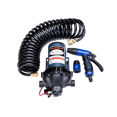 Máy Bơm Tăng Áp Nước 12V/24V Cho RV & Du Thuyền – Tăng Áp Hiệu Suất Cao