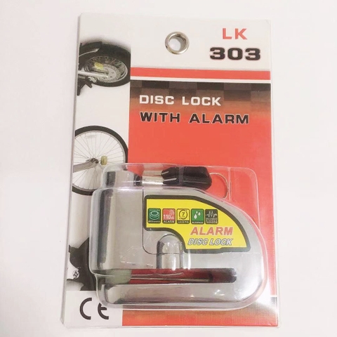 Khóa đĩa báo động Kailun LK-303, full Phụ kiện