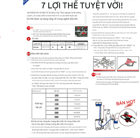 Cò Bơm Dầu Diesel đo lưu lượng DLY-25A