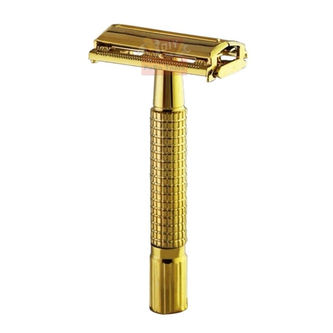 Bàn cạo râu truyền thống Mingshi 9508-A kẹp lưỡi dạng cánh bướm- Dao cạo râu lưỡi lam tiện lợi