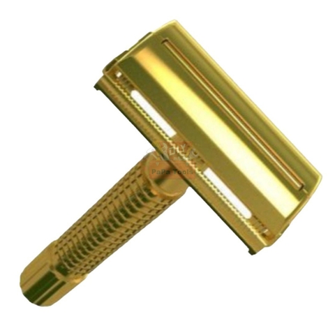 Bàn cạo râu truyền thống Mingshi 9508-A kẹp lưỡi dạng cánh bướm- Dao cạo râu lưỡi lam tiện lợi