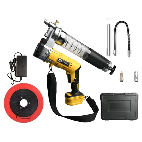 Máy bơm mỡ pin Suoli SL-LD-A003 + 2 pin 10 cell