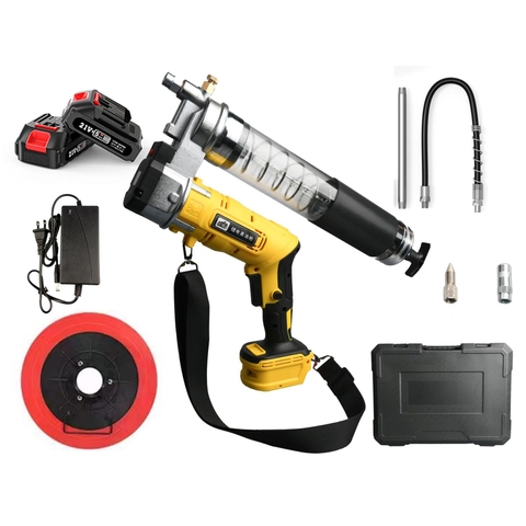 Máy bơm mỡ pin Suoli SL-LD-A003 + 2 pin 10 cell