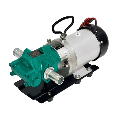 Máy bơm dầu bánh răng 24V WCB-75L + Lọc tái sử dụng