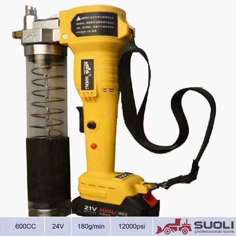 Súng bơm mỡ pin Suoli LD56Y-22
