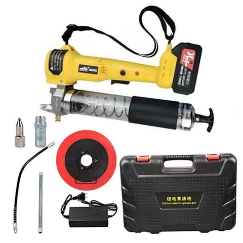 Súng bơm mỡ pin Suoli LD56Y-22