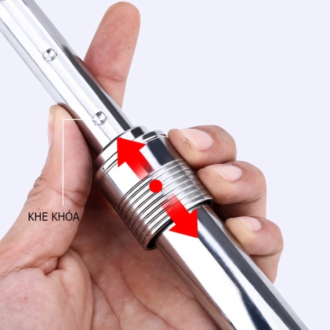 Tay siết lực tự động 72 răng C-mart F0284-1/2, tay đòn có thể kéo dài 300-440mm