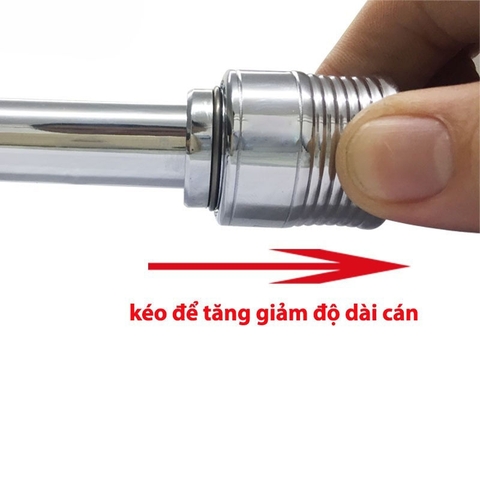 Tay siết lực tự động 72 răng C-mart F0284-1/2, tay đòn có thể kéo dài 300-440mm