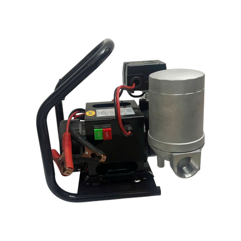 Máy bơm dầu 24V 550W Tự động YB-70-AT + kèm lọc dâu tái sử dụng